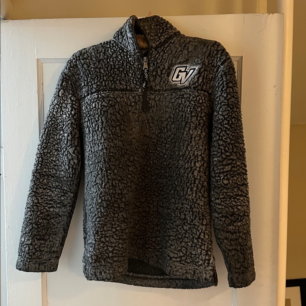 Boxercraft Charcoal Sherpa Fleece Pullover